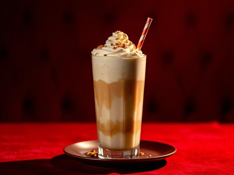 Abood Shake. Served at Café Malabar, authentic Kerala & Malabar restaurant at 142 Arab Street, Singapore.